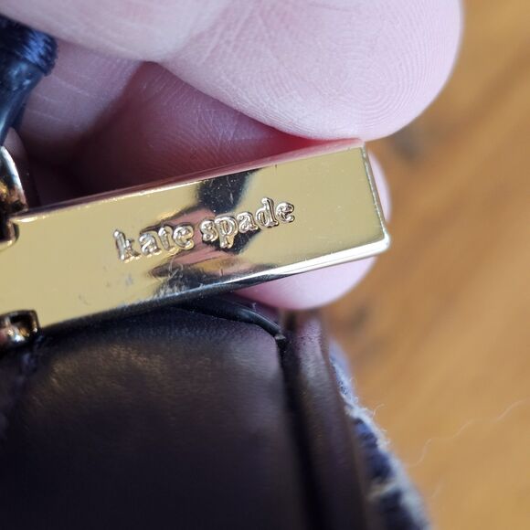 Kate Spade Flower Jacquard Mini Camera Bag Crossbody -Blue Multi MSRP $279 - Picture 3 of 7